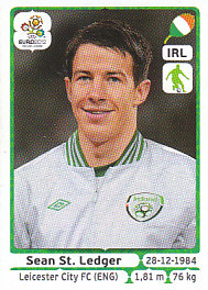 Sean St. Ledger Republic of Ireland samolepka EURO 2012 #348